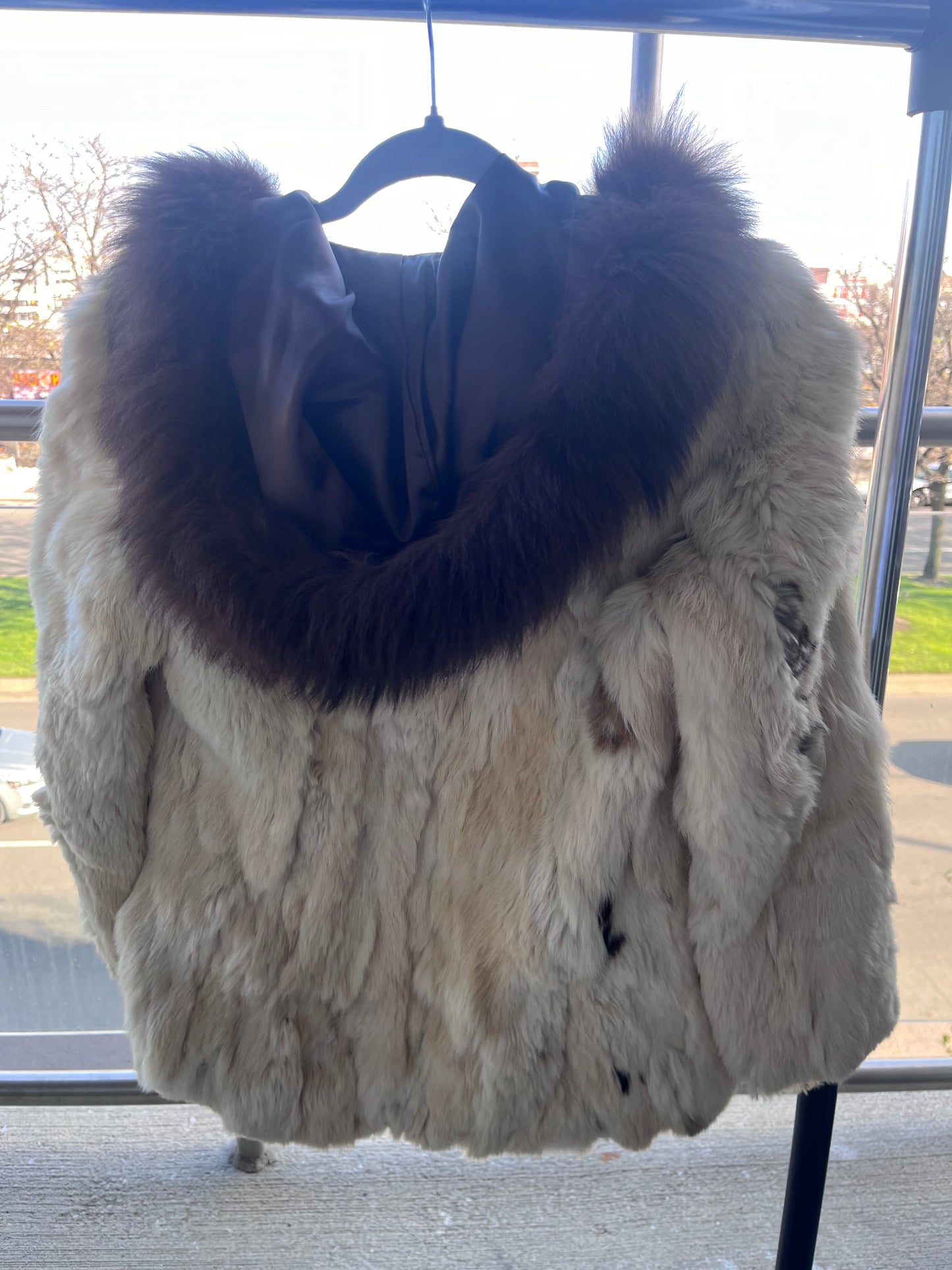 Real Rabbit Fur Jacket