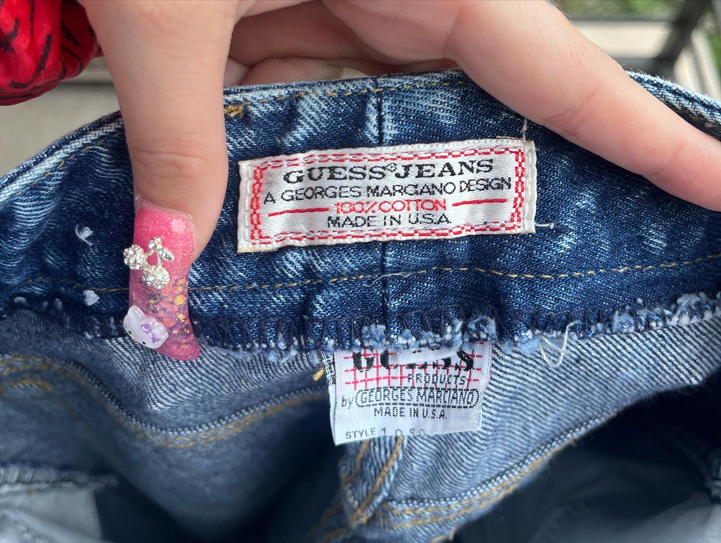 Vintage Guess Dark Wash Jeans