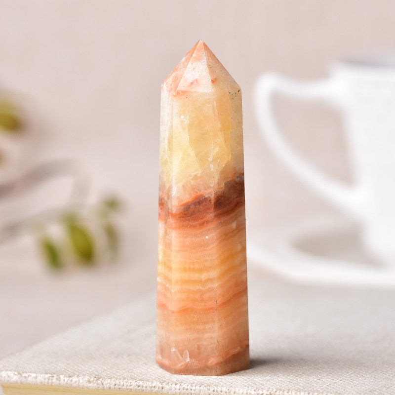 Natural Crystal/Stone Point Tower