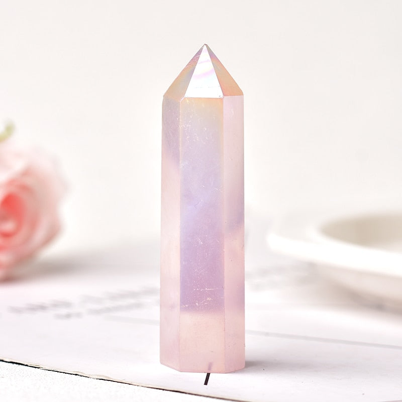 Natural Crystal/Stone Point Tower