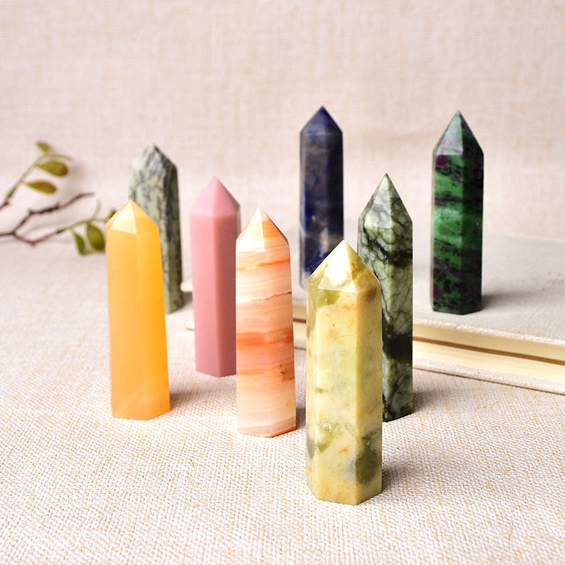 Natural Crystal/Stone Point Tower